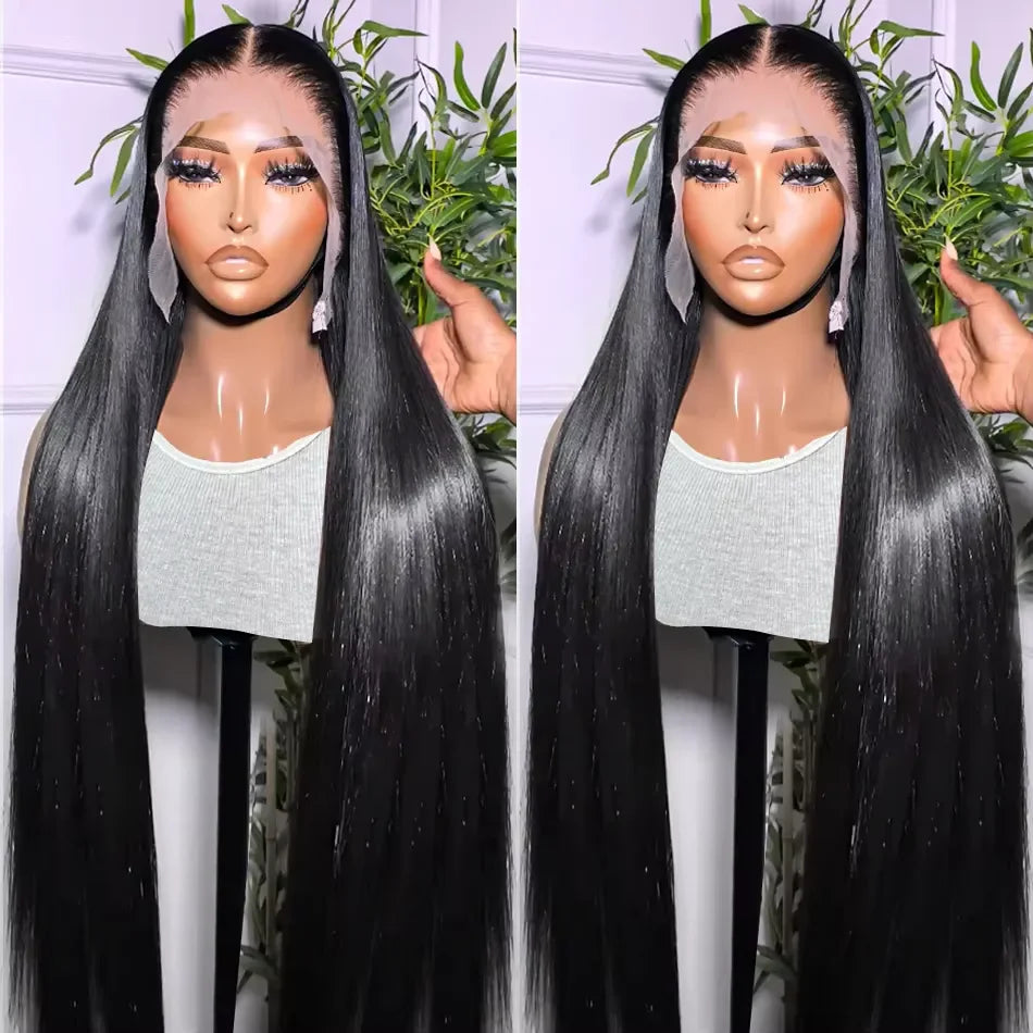 Bone Straight Wig – 13x6 HD Lace, 250% Density